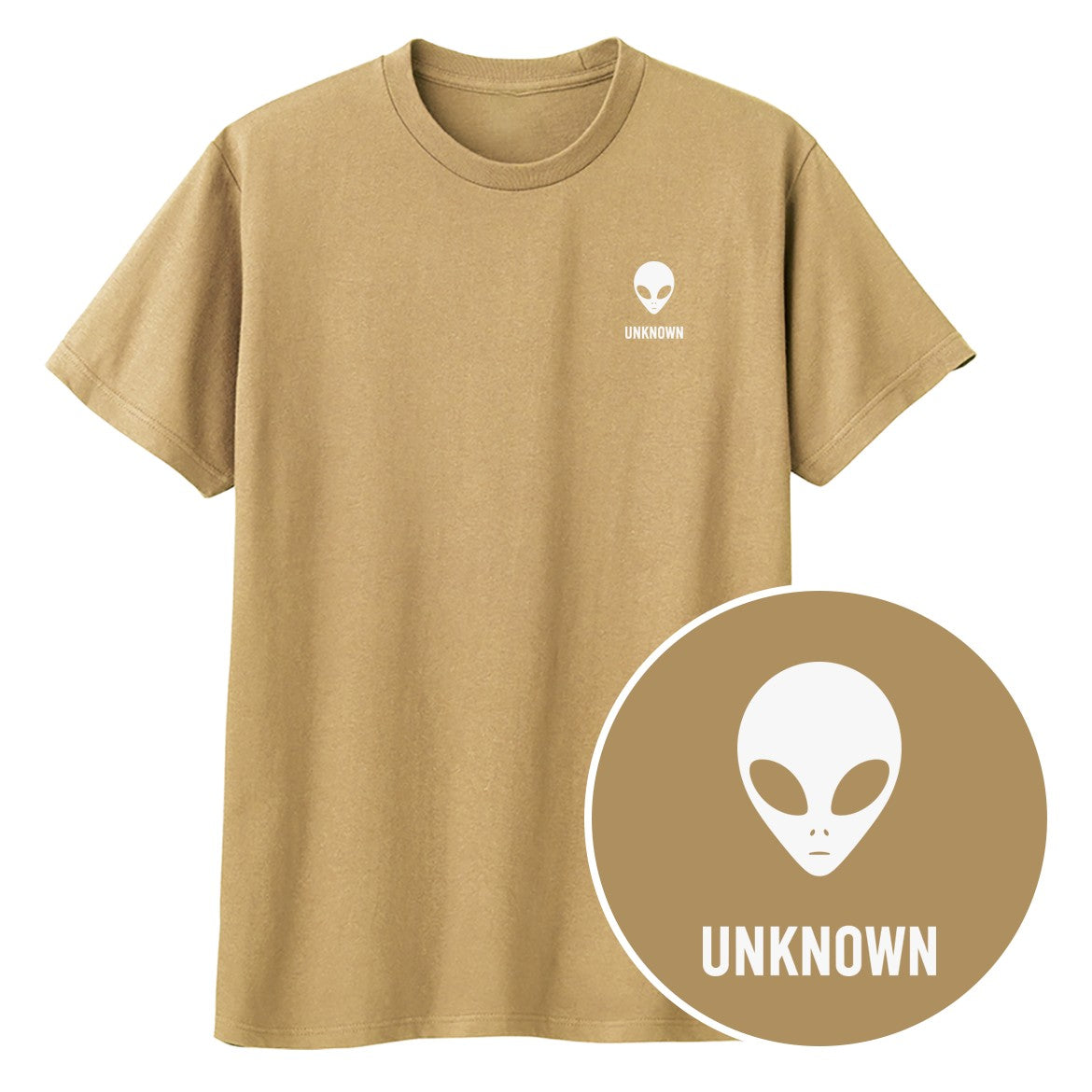UNKNOWN ワンポイントキッズTシャツ 136_サファリ