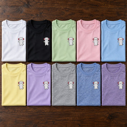 うぱーん キッズドライTシャツ 全10色カラーバリエーション平置き