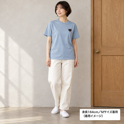 歩くハート ワンポイントTシャツ「ヨチボウ」｜トコトコ、今日もおでかけ。